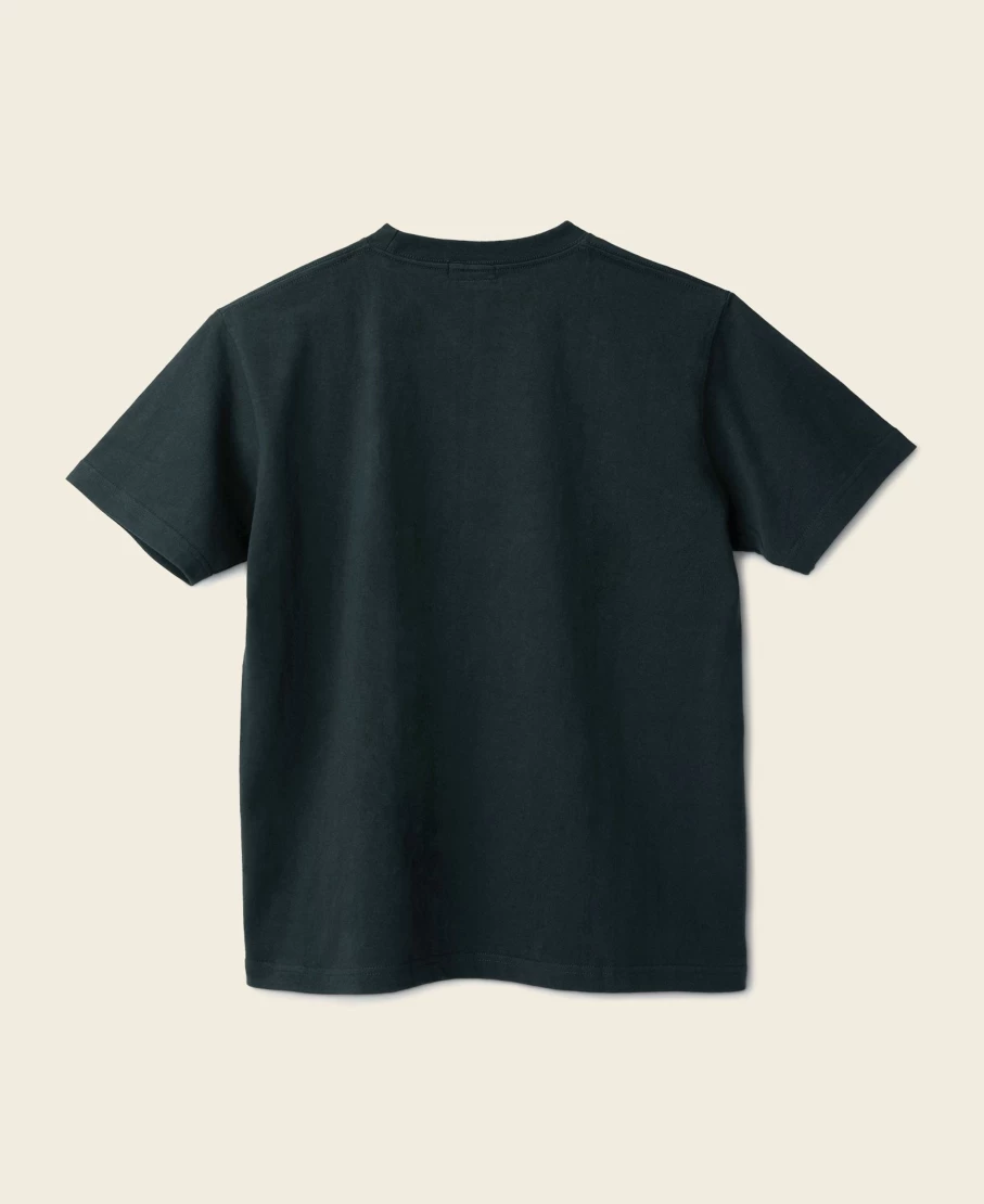 Bronson Men's Vintage Black 9 Oz US Cotton Tubular T-Shirt