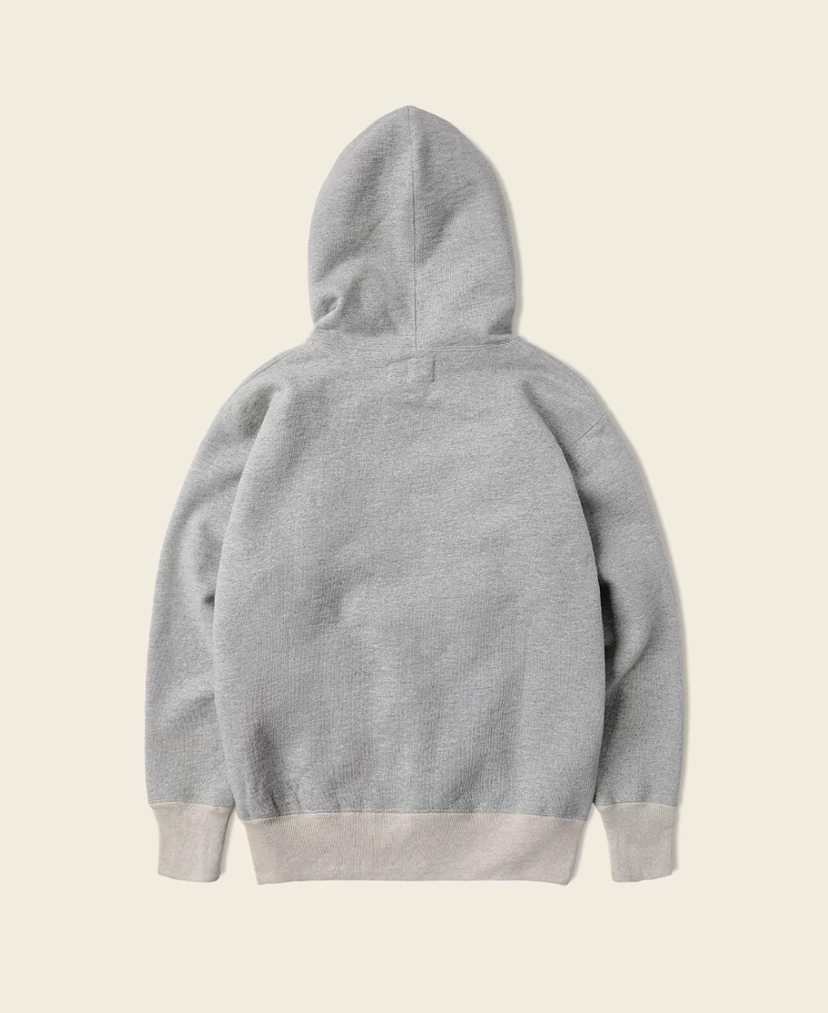 Bronson Men's Gray Boxing Glove Pocket Hoodie - Lockable Storage Hooded Sweatshirt