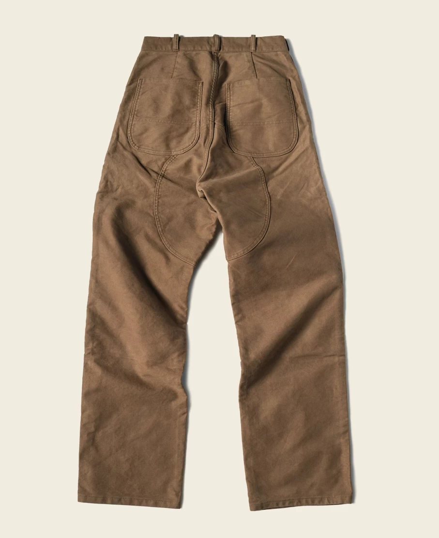 Bronson Men's Earth Yellow Moleskin Warden Pants Lot 955 - Durable Workwear